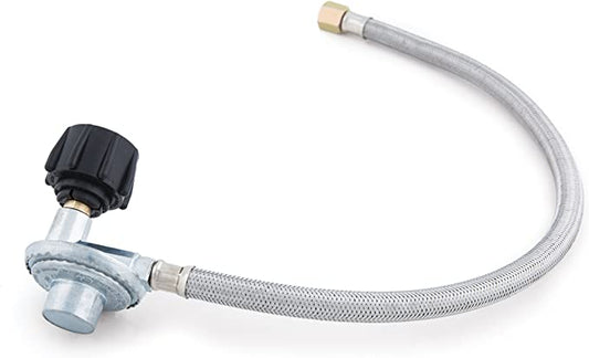 Broil King 68012 Stainless Steel QCC1 Replacement Hose & Regulator, 21"